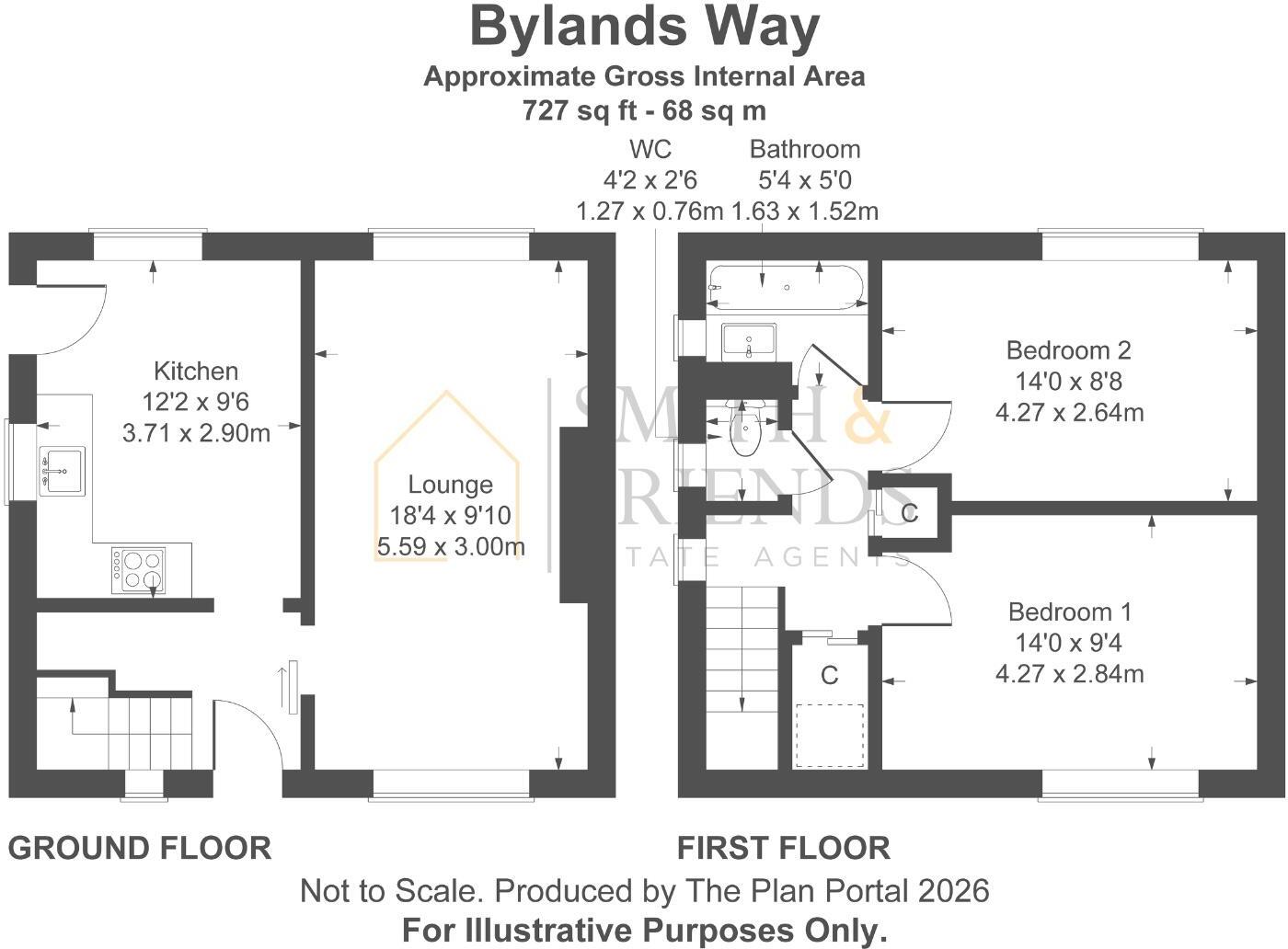 Bylands Way, Darlington floorplan