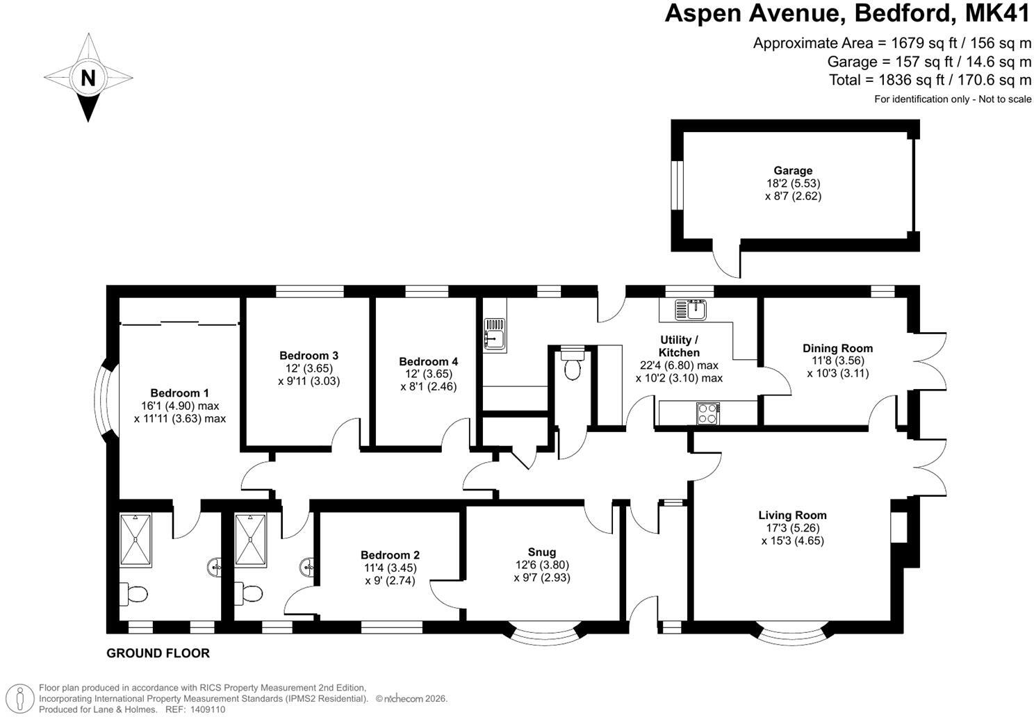 Aspen Avenue, Bedford floorplan