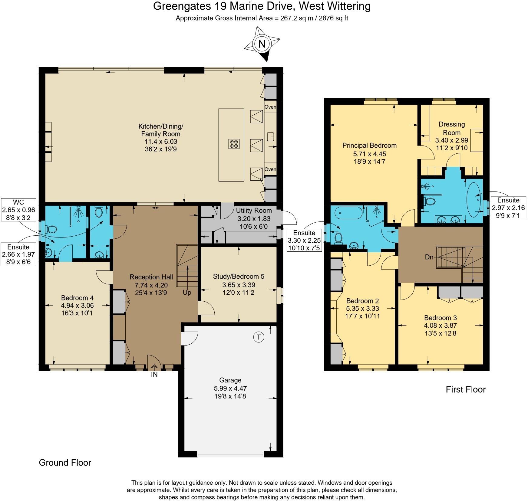 Greengates, Marine Drive, West Wittering, West Sussex floorplan