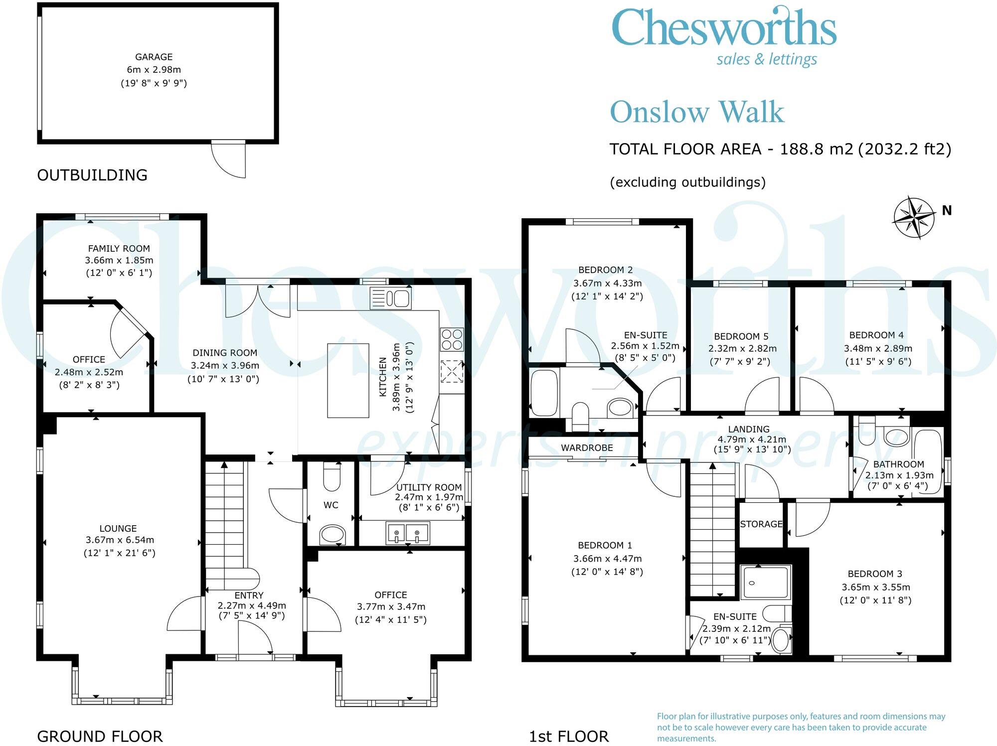Onslow Walk, Broadbridge Heath, RH12 floorplan