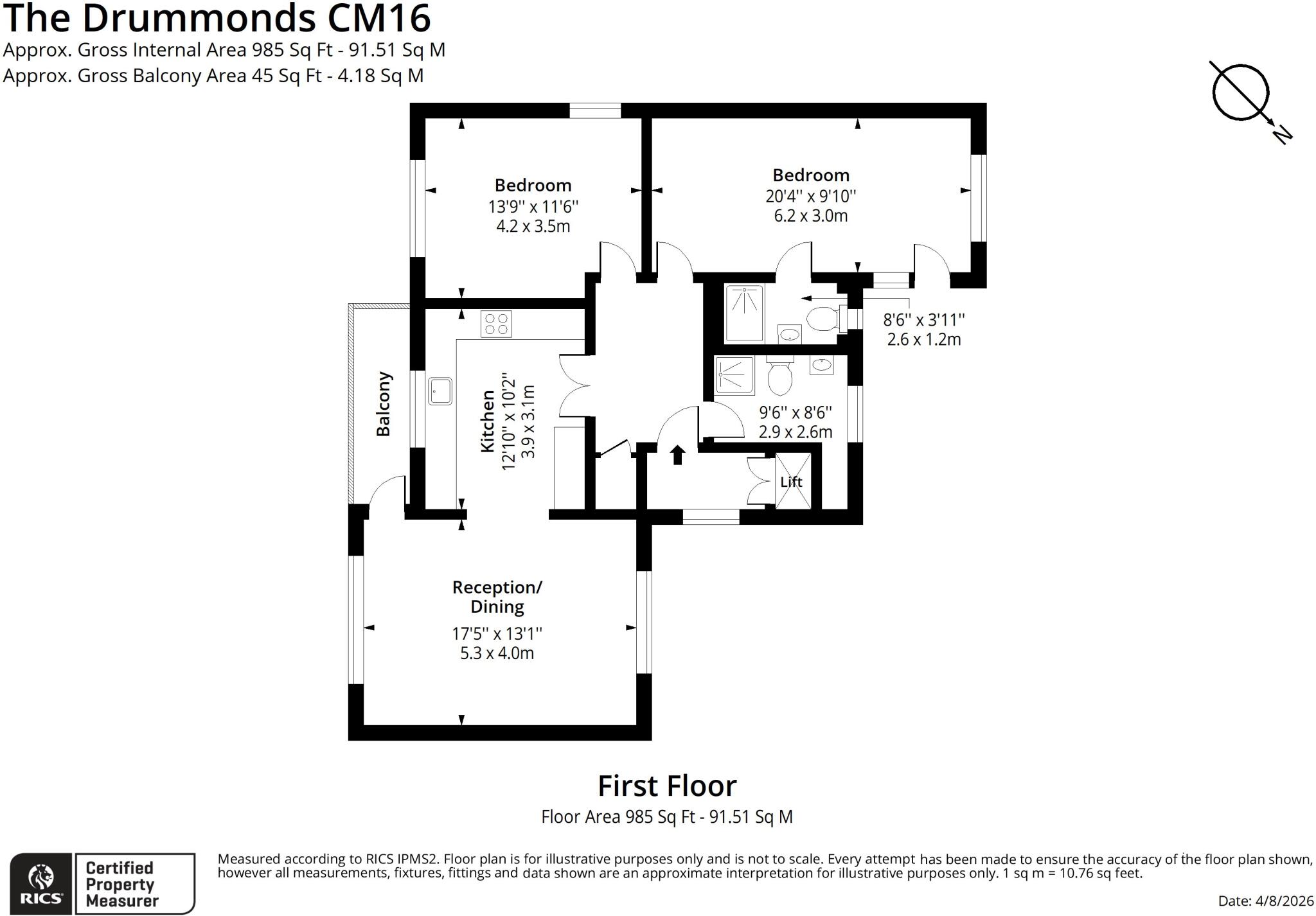 The Drummonds, Epping floorplan