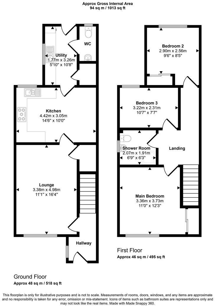 Greenhead Road, Wishaw floorplan