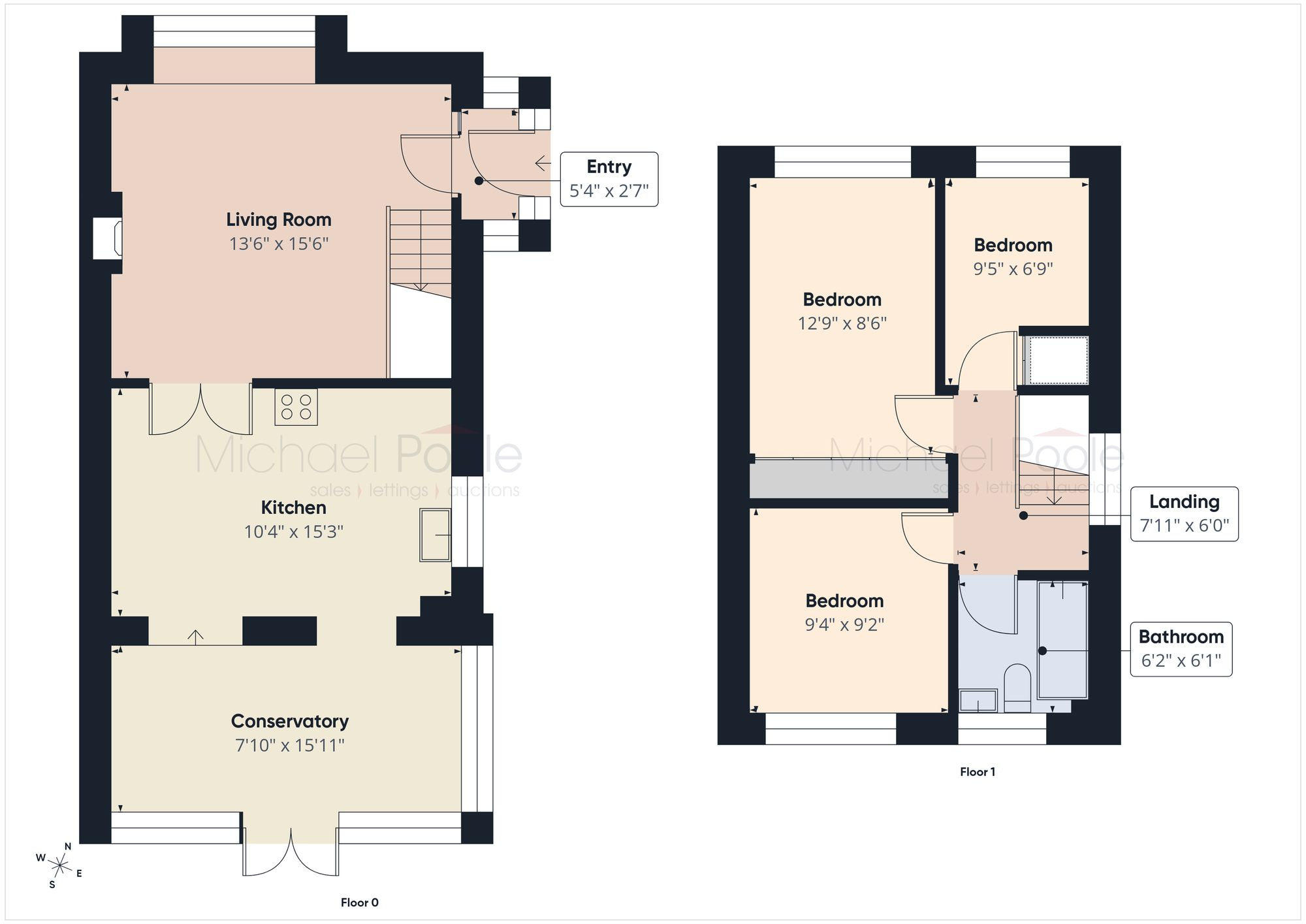 Linlithgow Close, Guisborough, TS14 floorplan