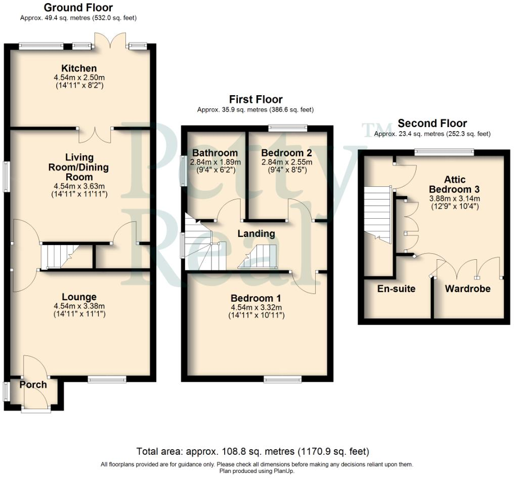 Greenfield Road, Colne floorplan