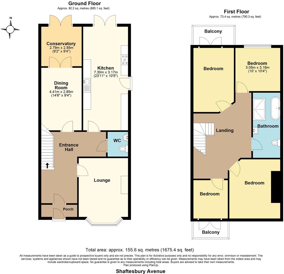 Shaftesbury Avenue, Thorpe Bay, Essex, SS1 floorplan