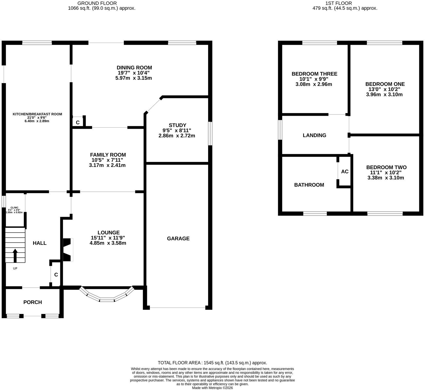 Warrys Close, Hythe, SO45 floorplan