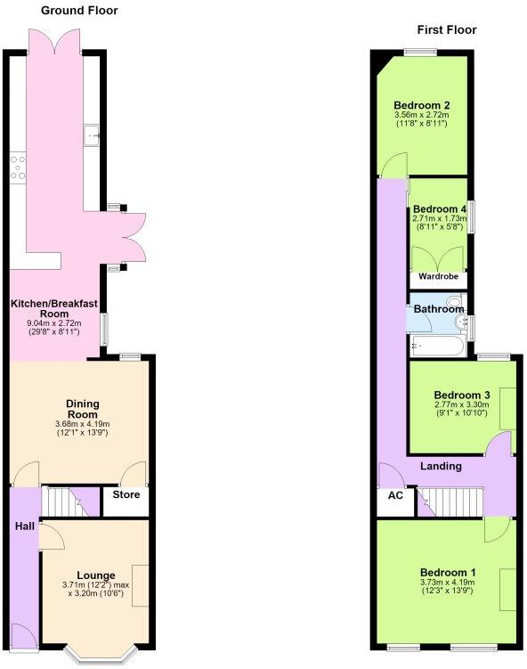 All Saints Road, Peterborough, PE1 2QT floorplan