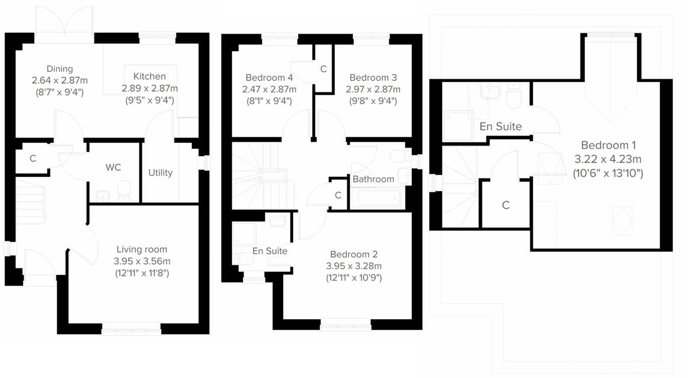 Clodgey Lane, Helston floorplan
