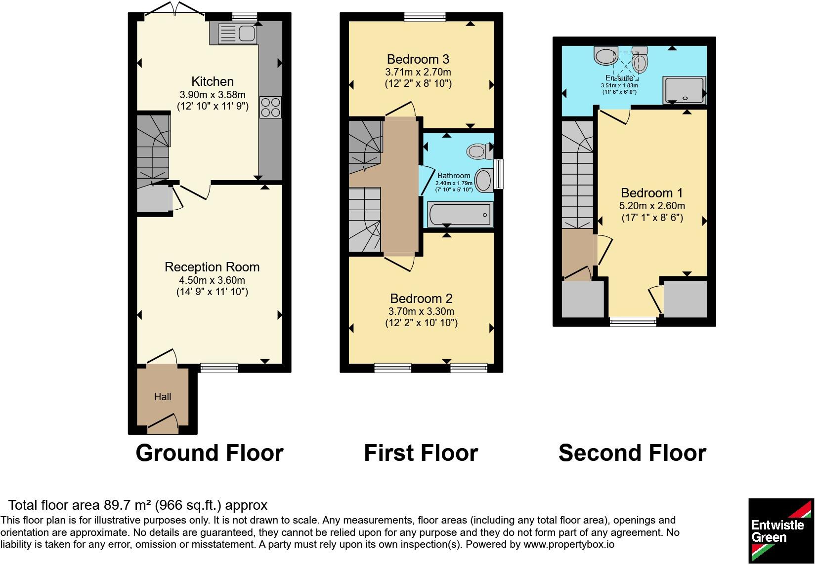 Lanky Gardens, Colne, BB8 floorplan