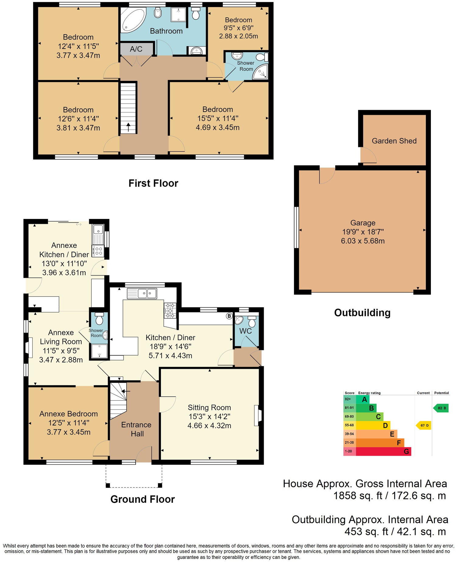 Beacon Road, Crowborough floorplan