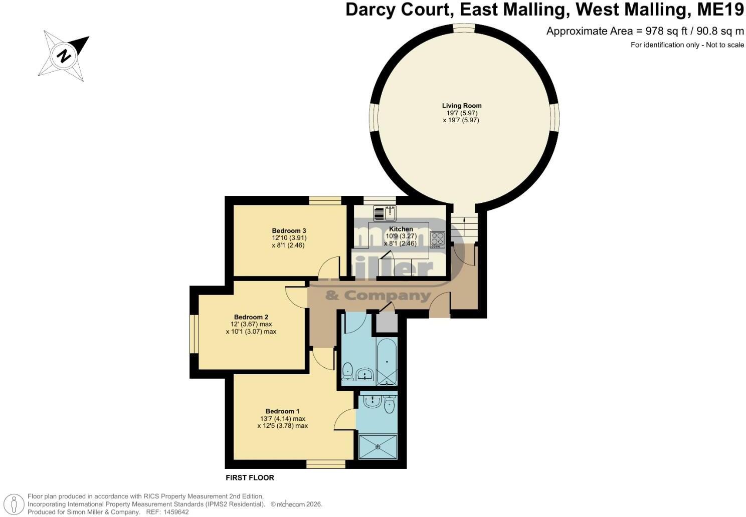 Darcy Court, East Malling, West Malling floorplan