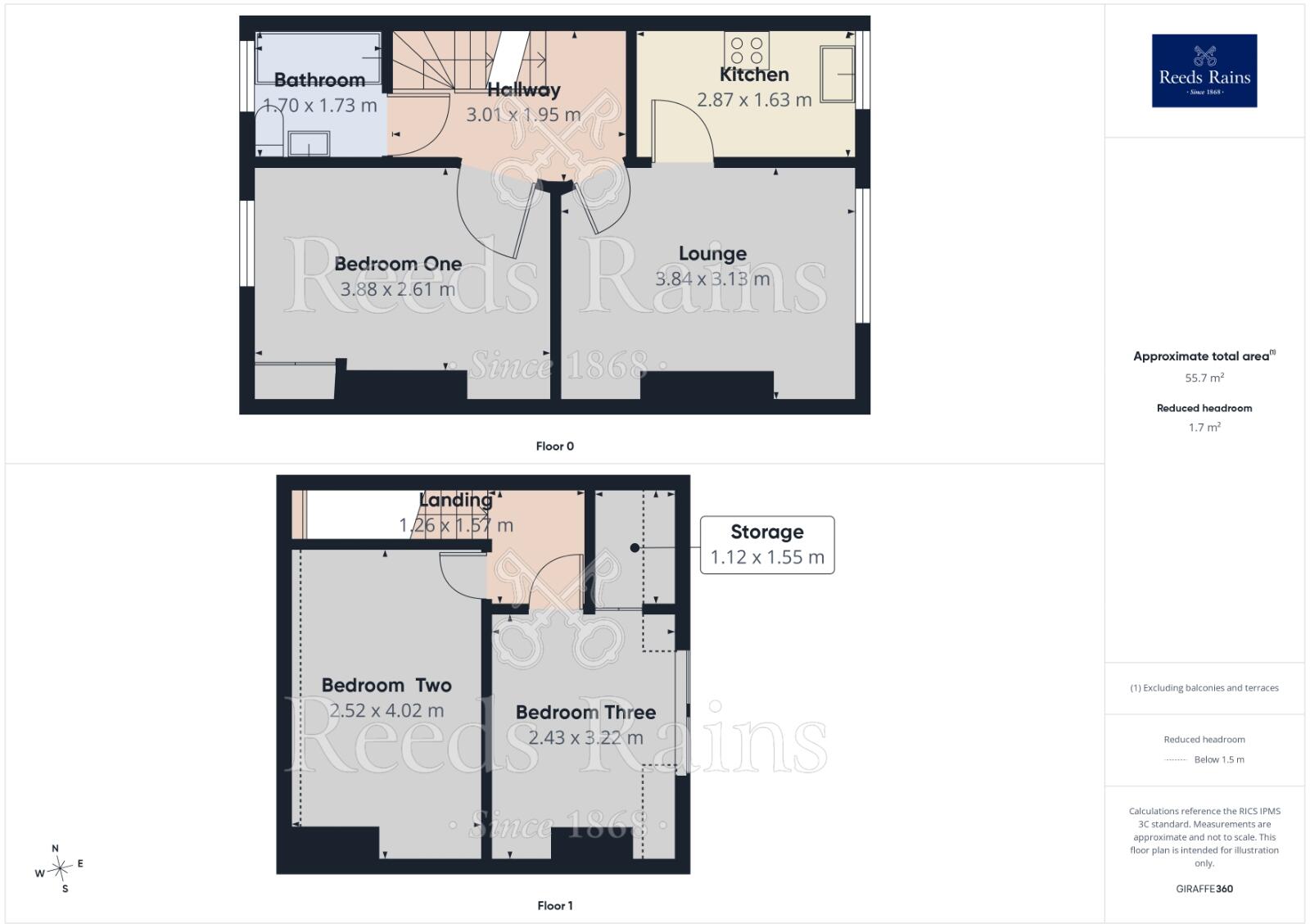 Essex Road, Sheffield, South Yorkshire, S2 floorplan