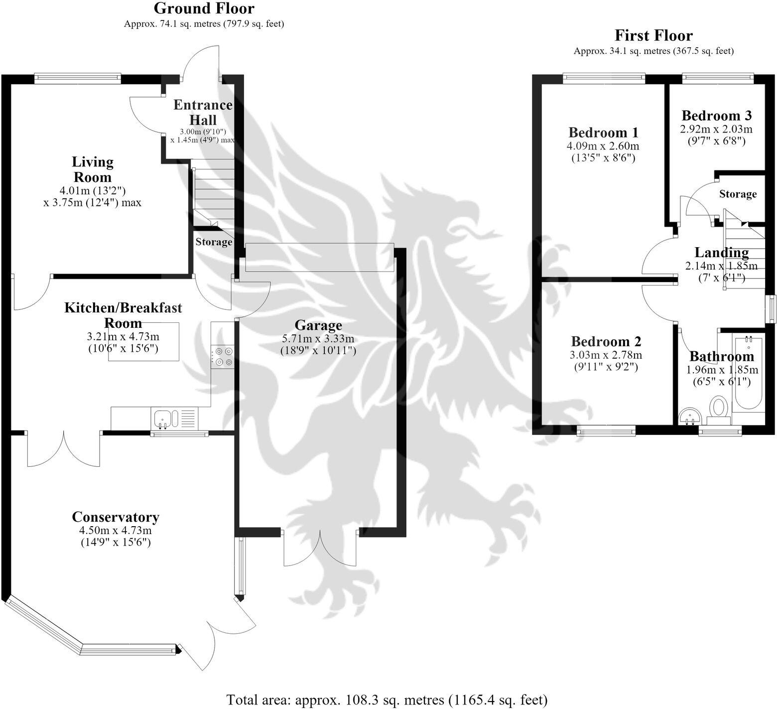 Niebull Close, Malmesbury, SN16 floorplan
