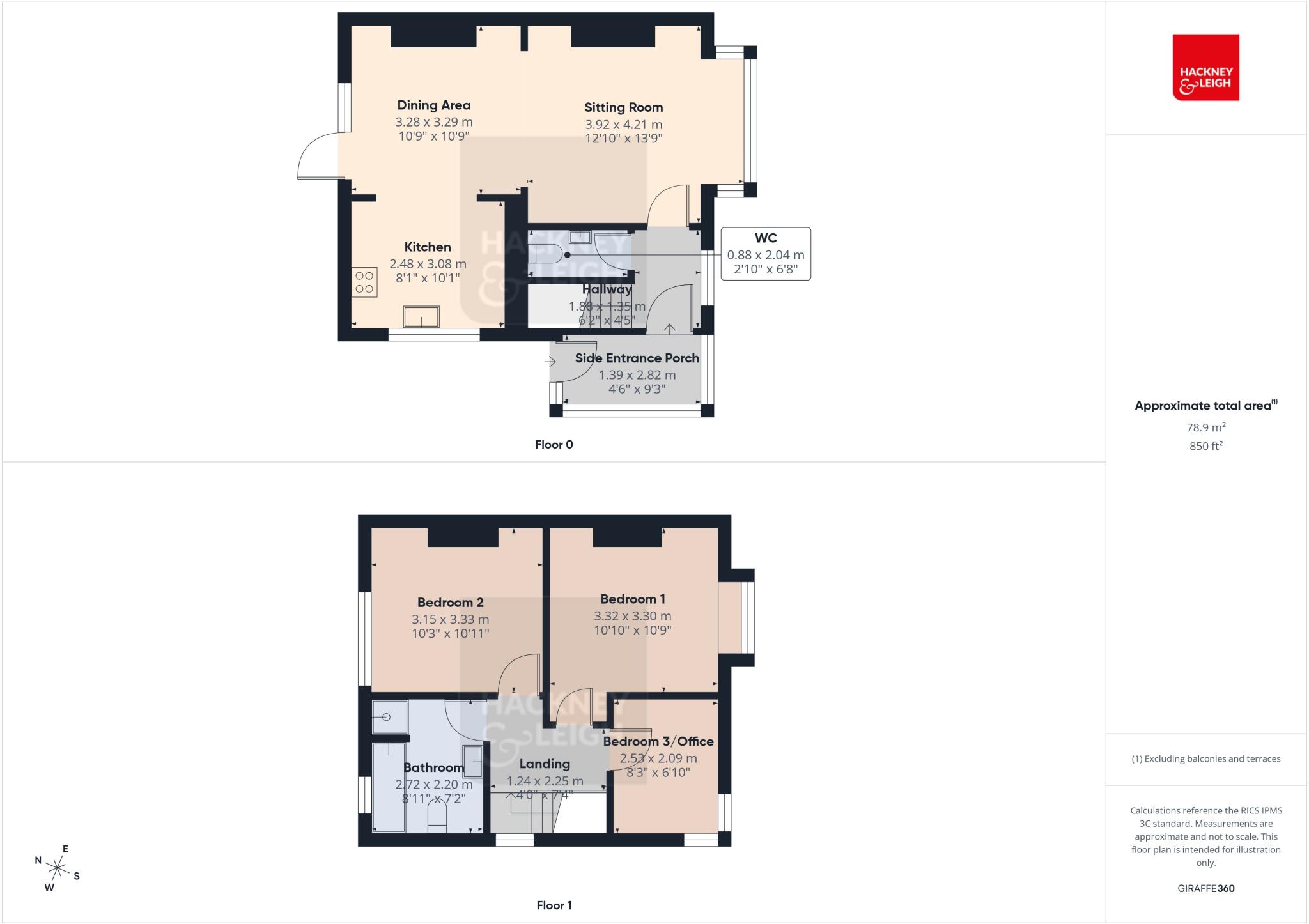 4 The Avenue, Grange-over-Sands, Cumbria, LA11 6AP floorplan