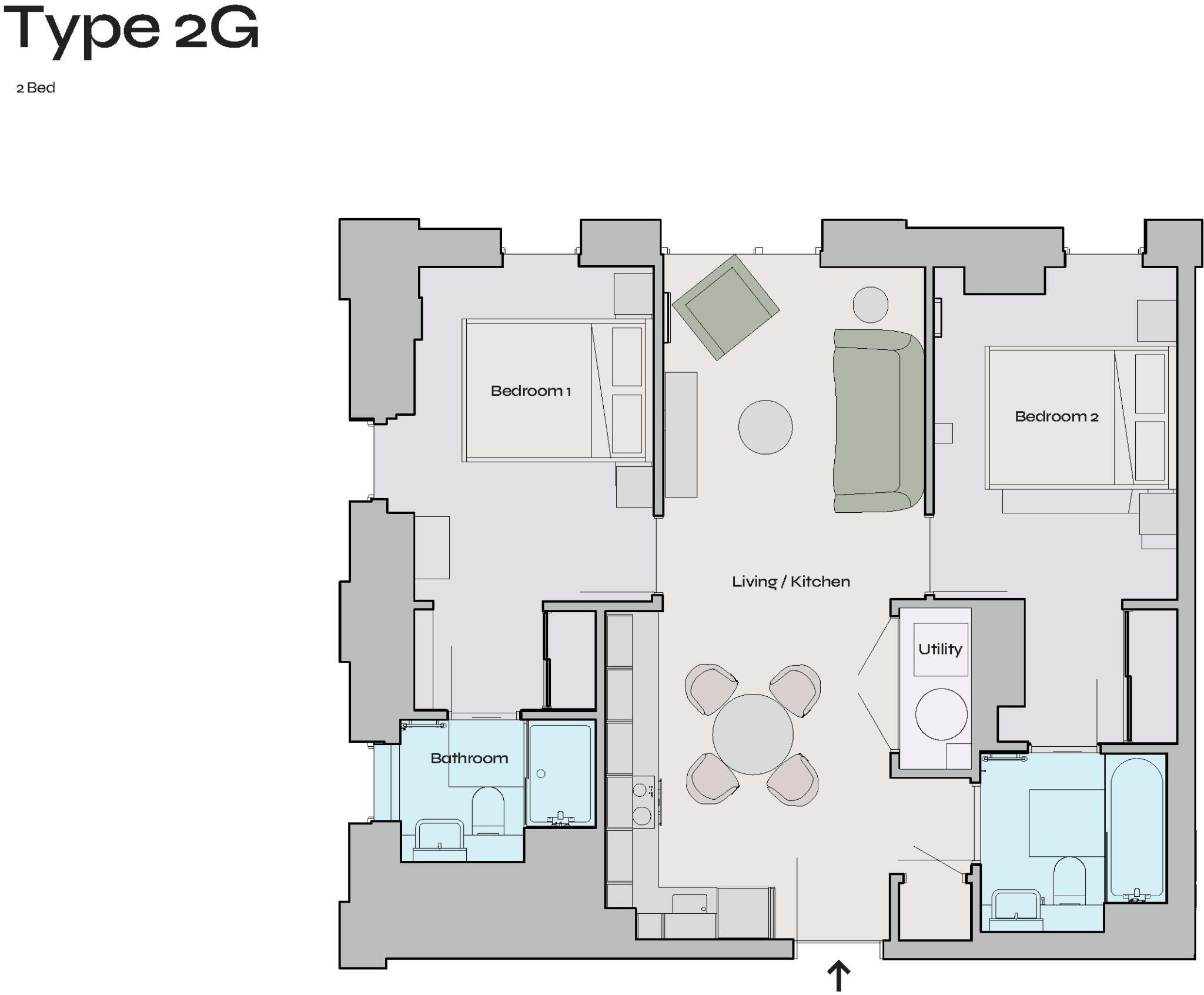 The Castings, Heyrod Street, Manchester floorplan