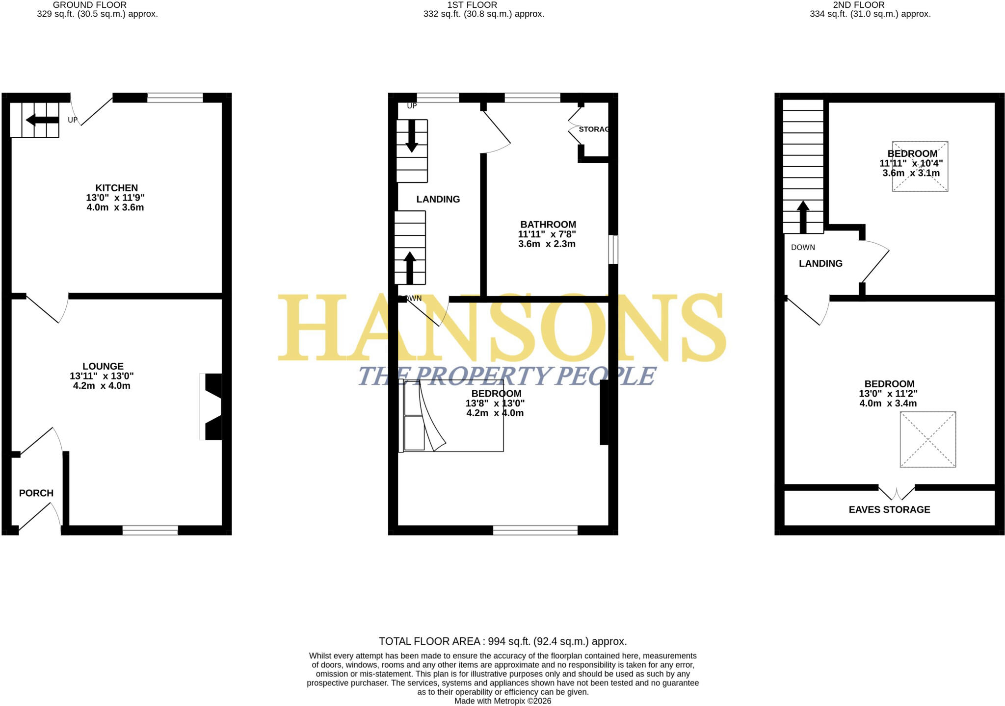 Castle Hill, Swineshead Road, Todmorden floorplan