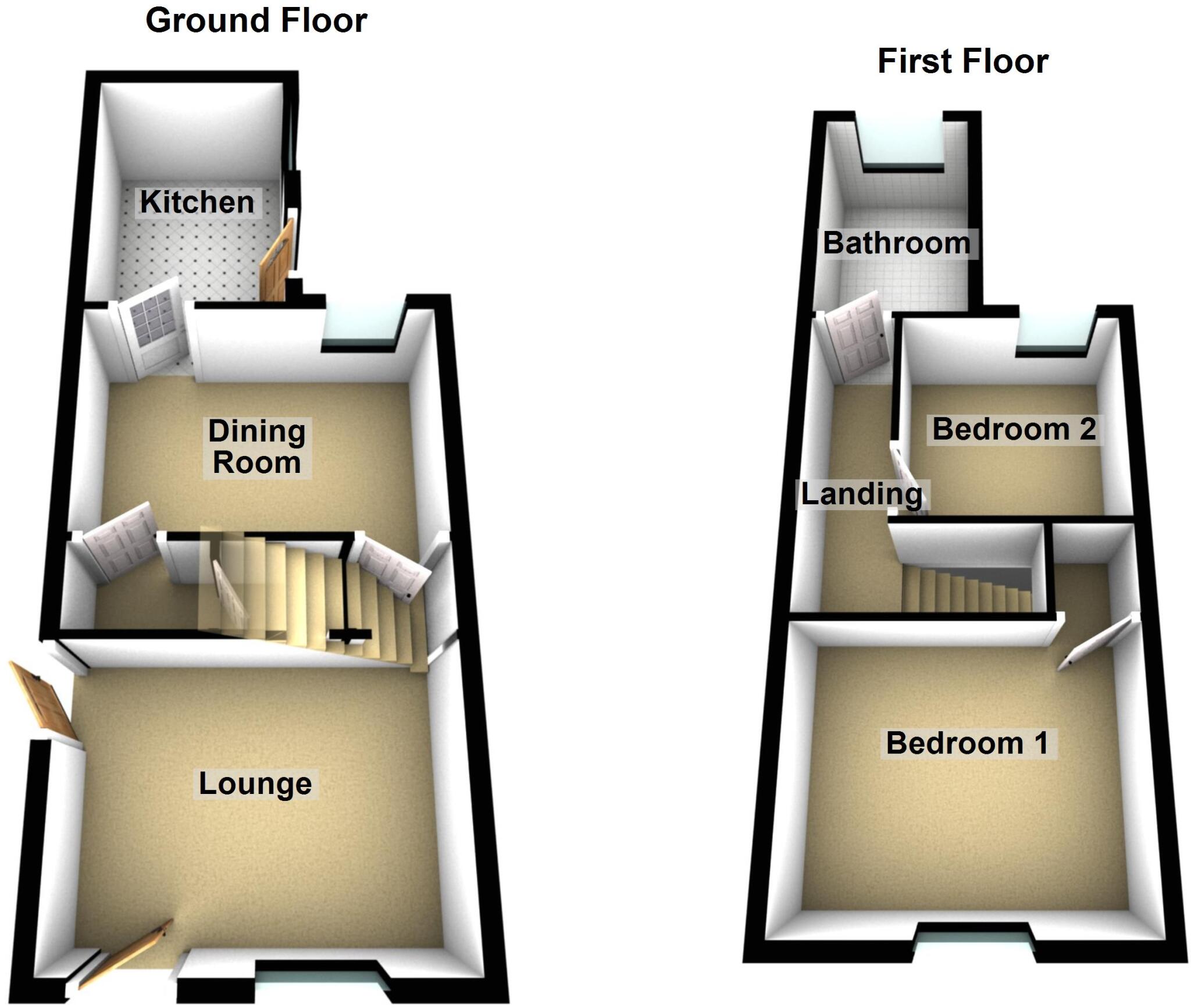 Uxbridge Street, Burton Upon Trent, DE14 floorplan
