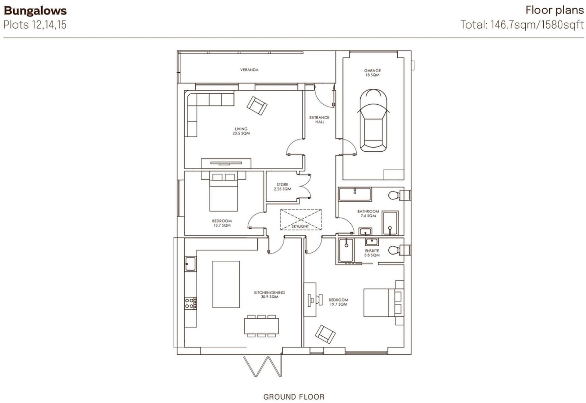 Coppers Meadow, Melton Mowbray, LE14 floorplan
