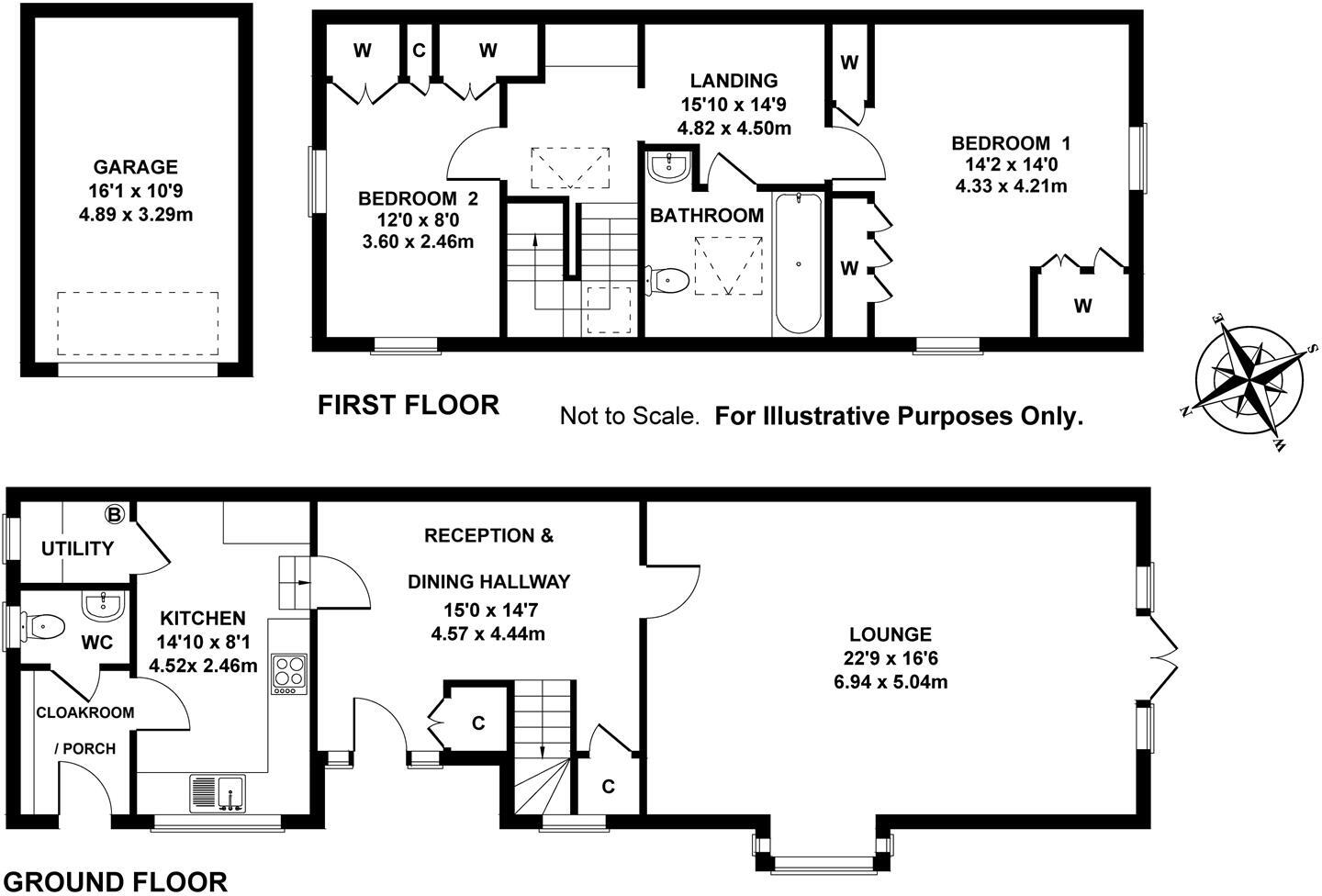 Long Acre, Bingham, The Coach House floorplan