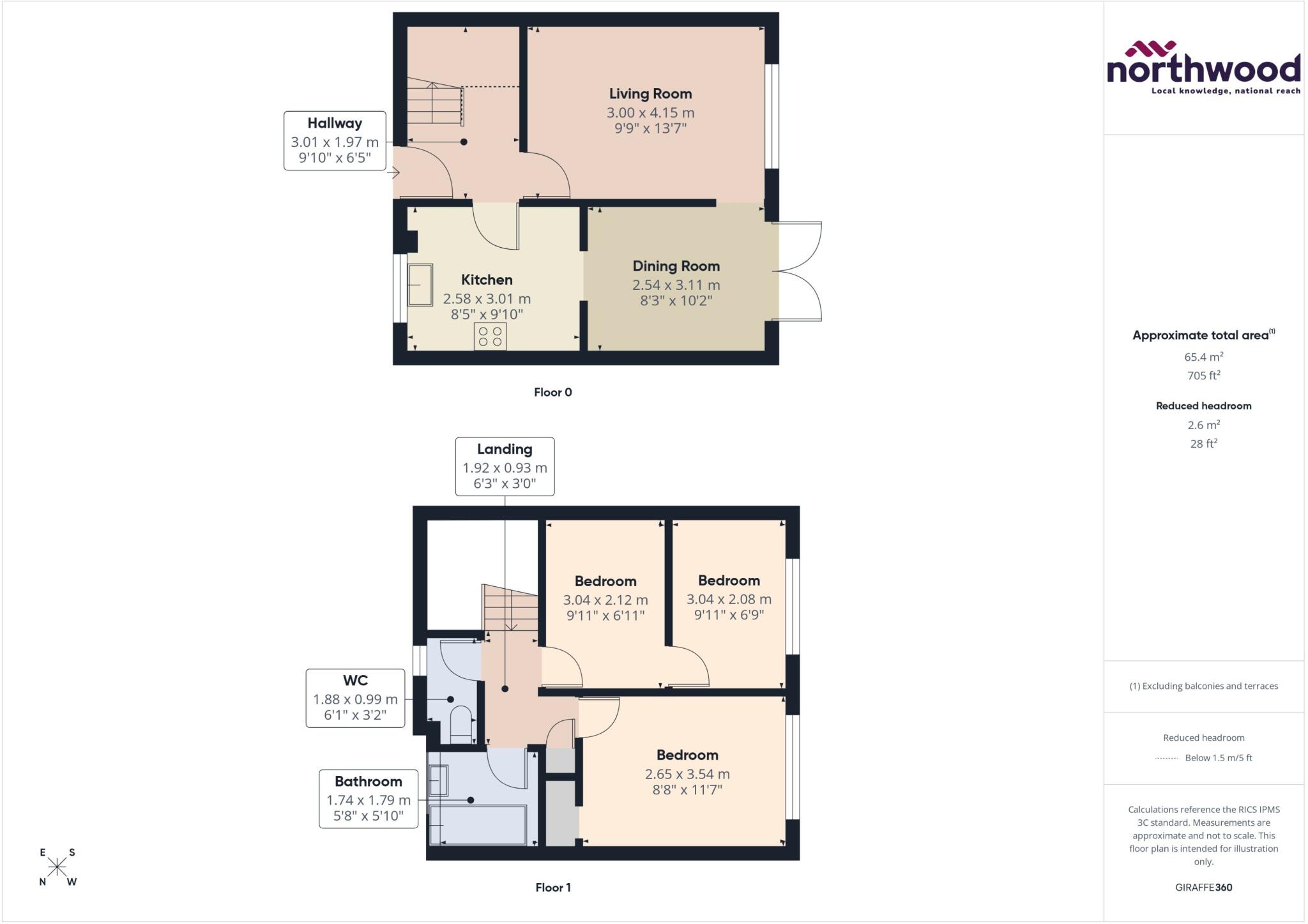 Carisbrooke Close, Langney, Eastbourne, BN23 floorplan