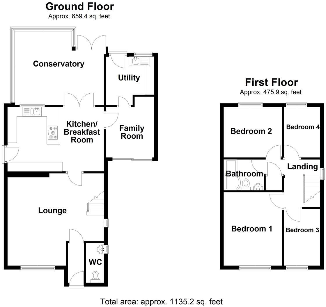 Riversdale, Llandaff, Cardiff floorplan