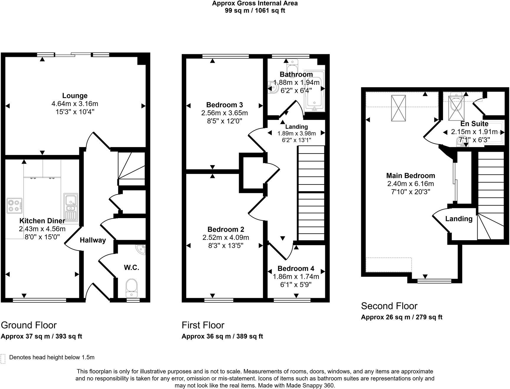 Thomas Street, Wigan, WN5 floorplan