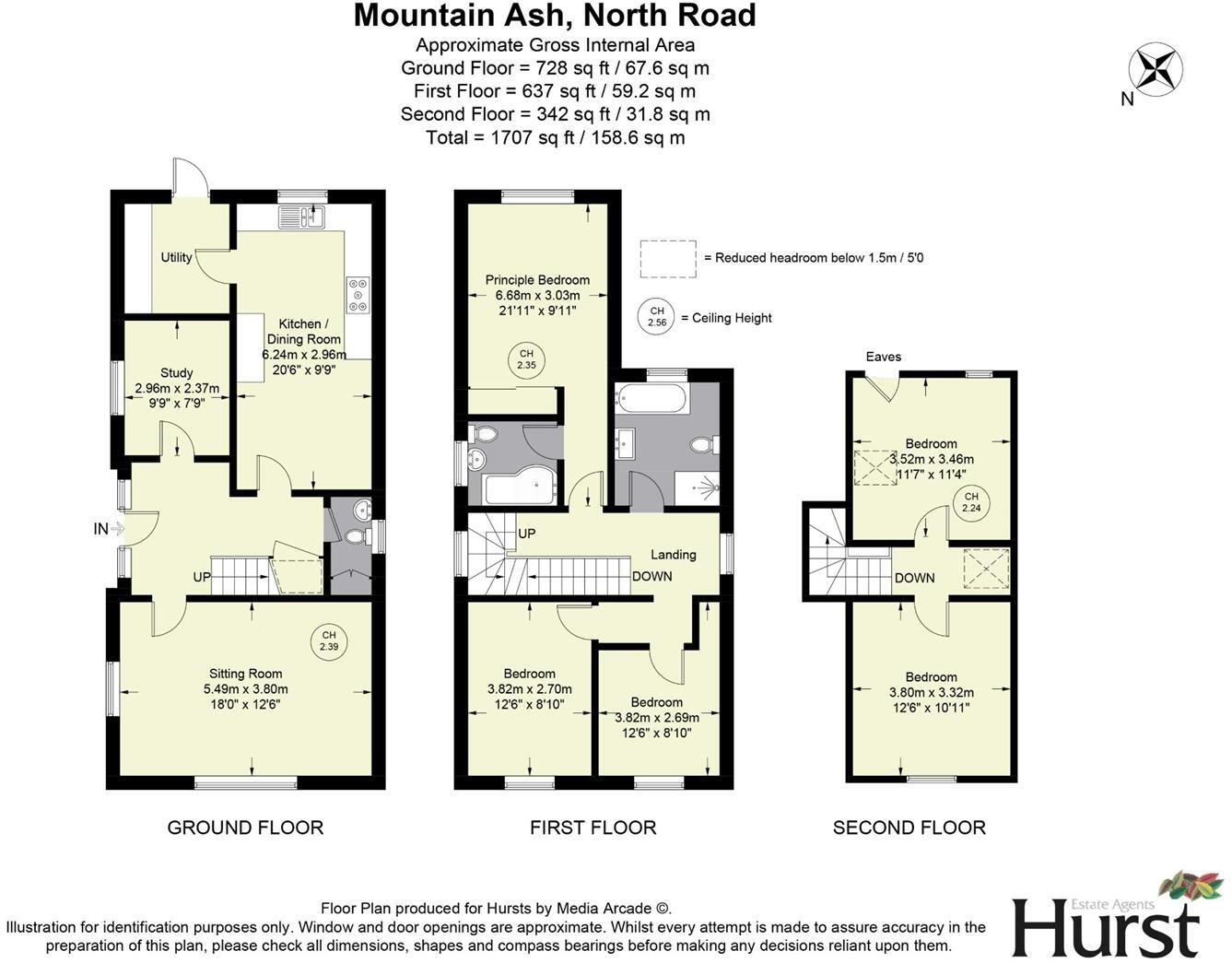 North Road, Widmer End floorplan