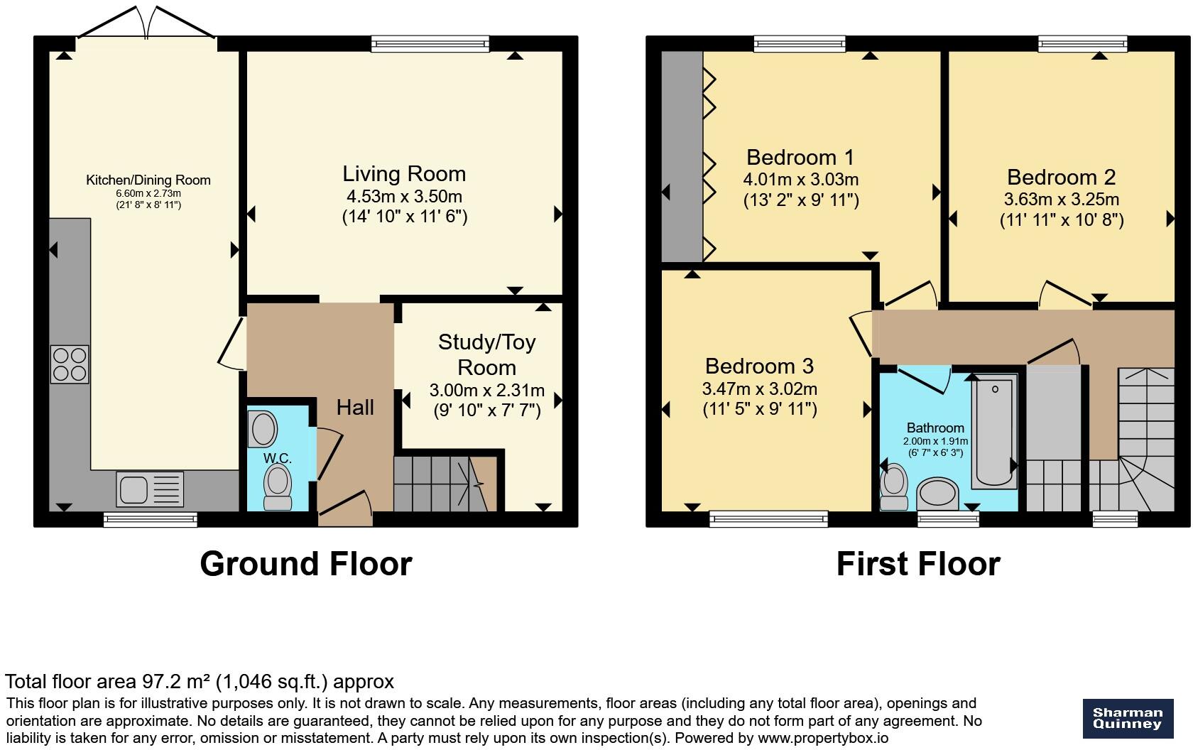 Braybrook, Orton Goldhay, Peterborough floorplan