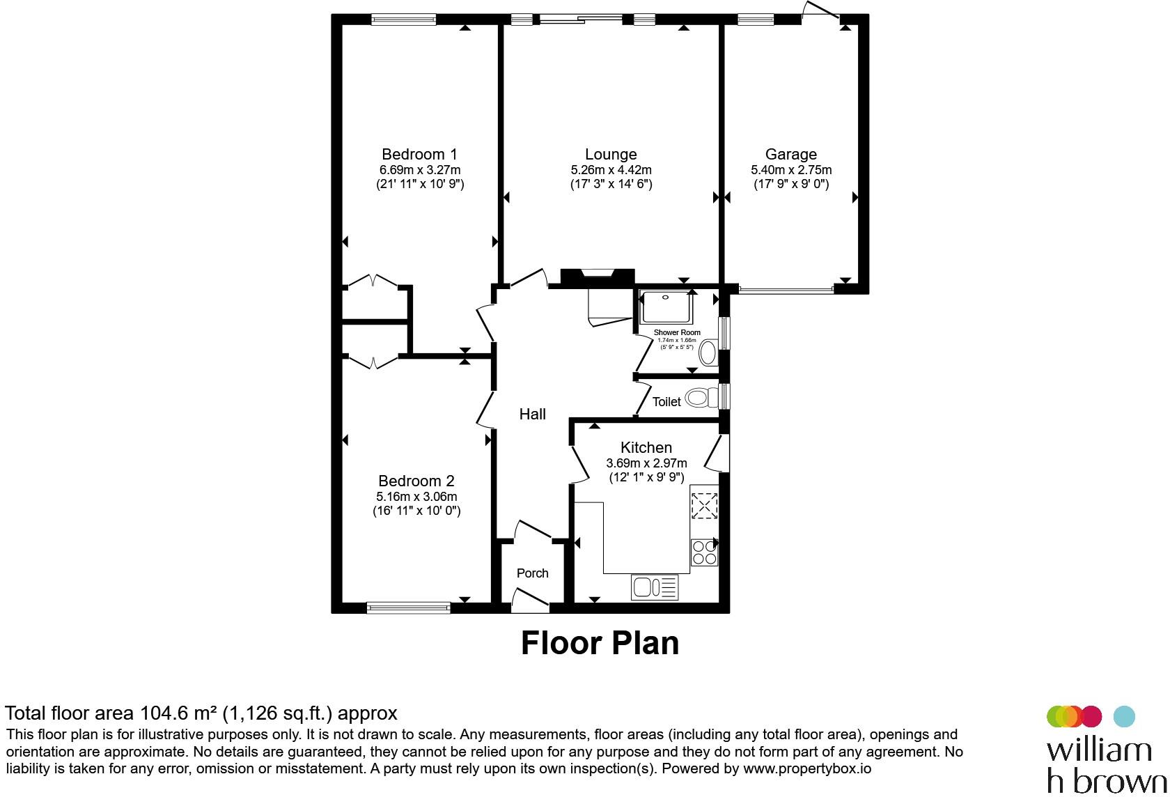 Meadow Close, Holt floorplan