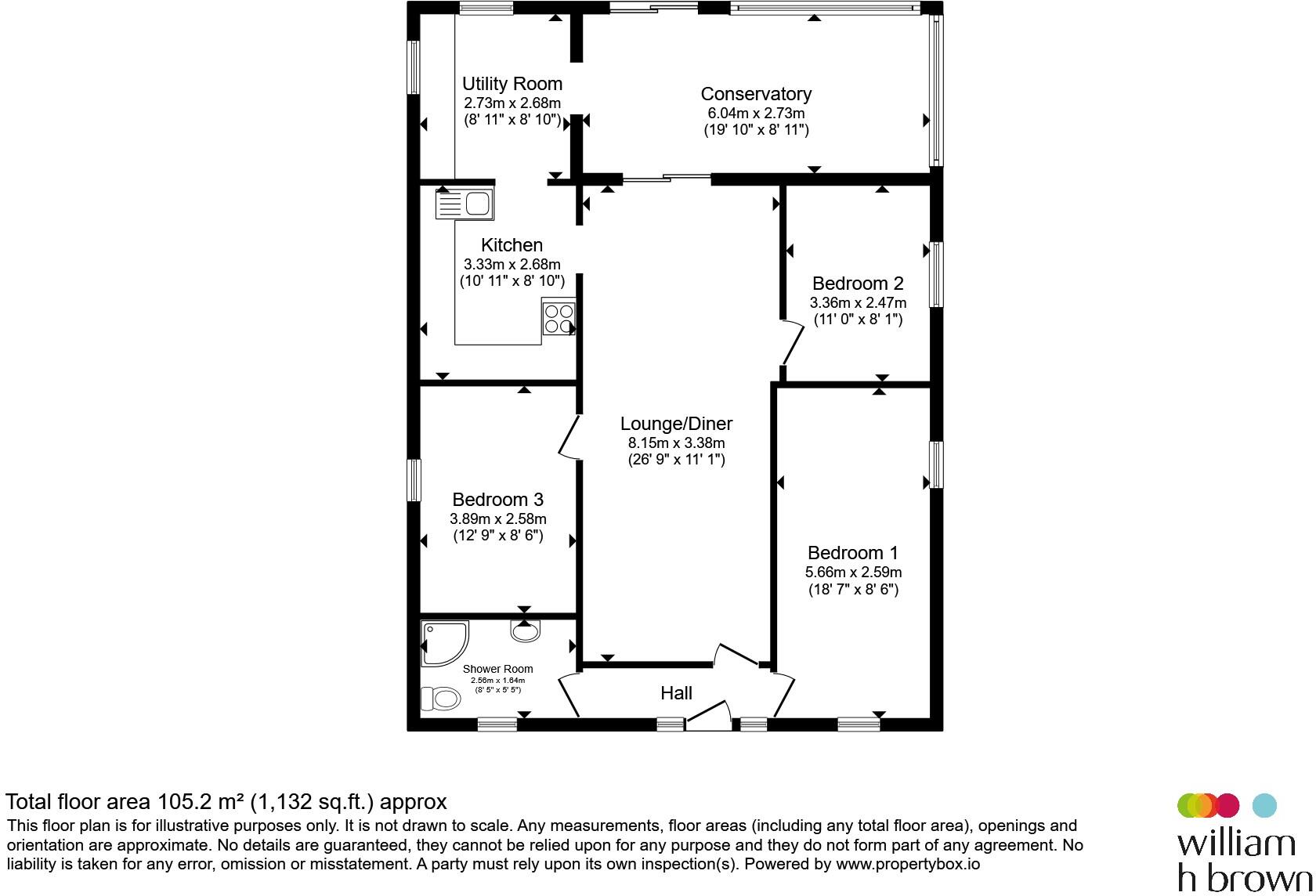 Hertford Road, HODDESDON floorplan