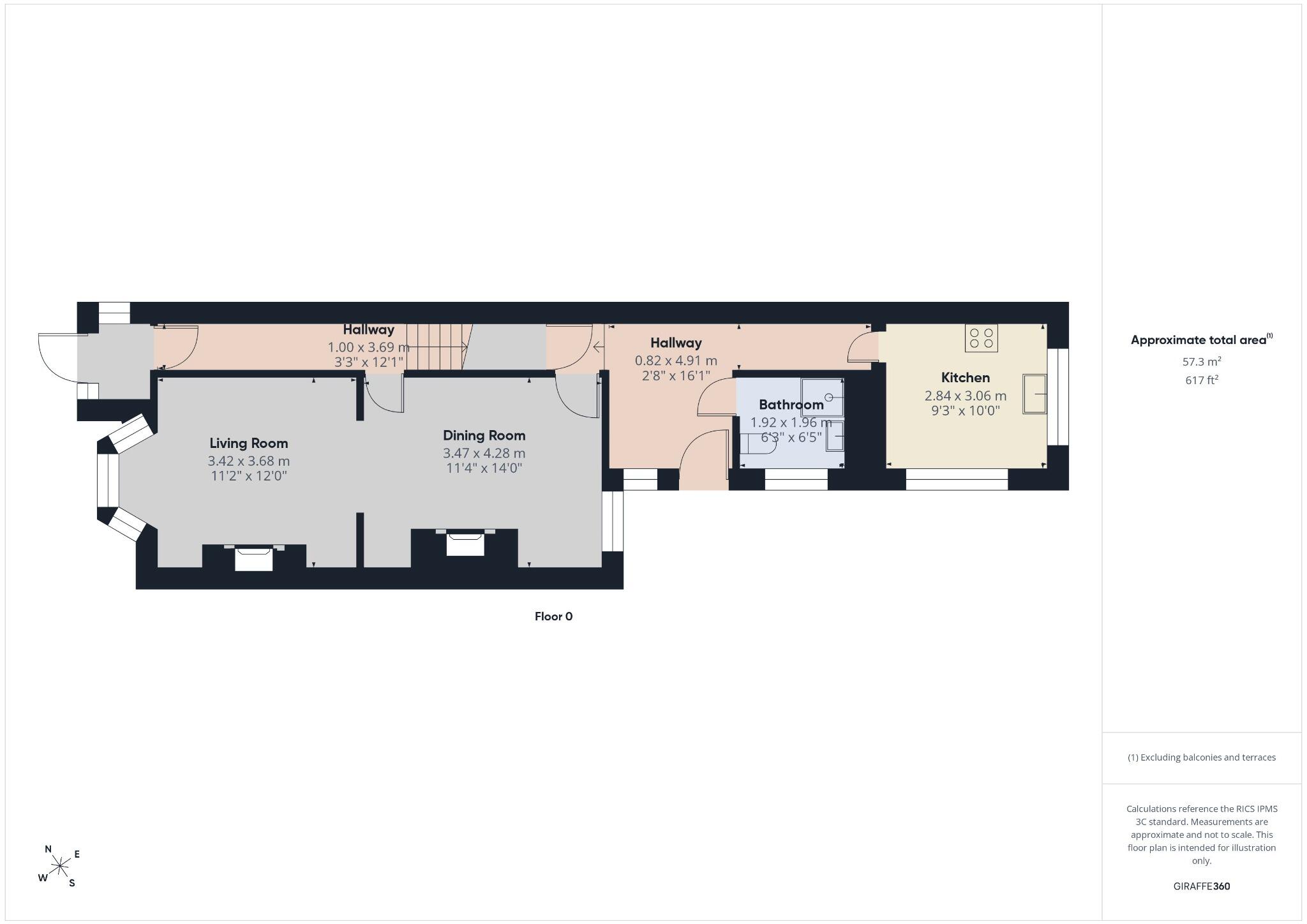 Salisbury Street, Shotton, Deeside, Flintshire, CH5 1DR floorplan