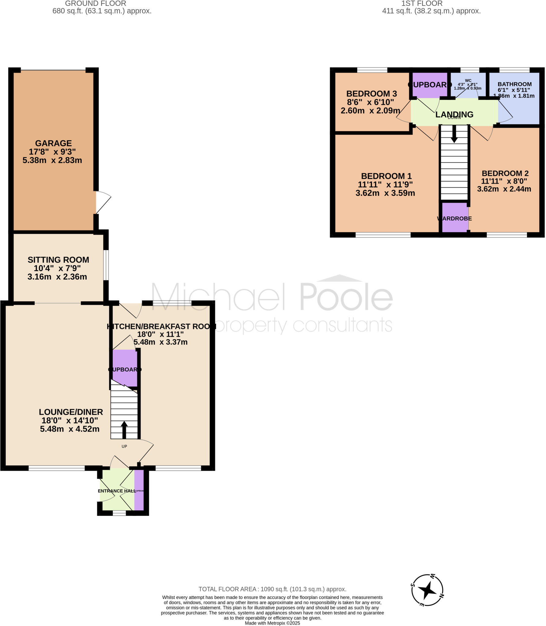 Quebec Grove, Billingham floorplan
