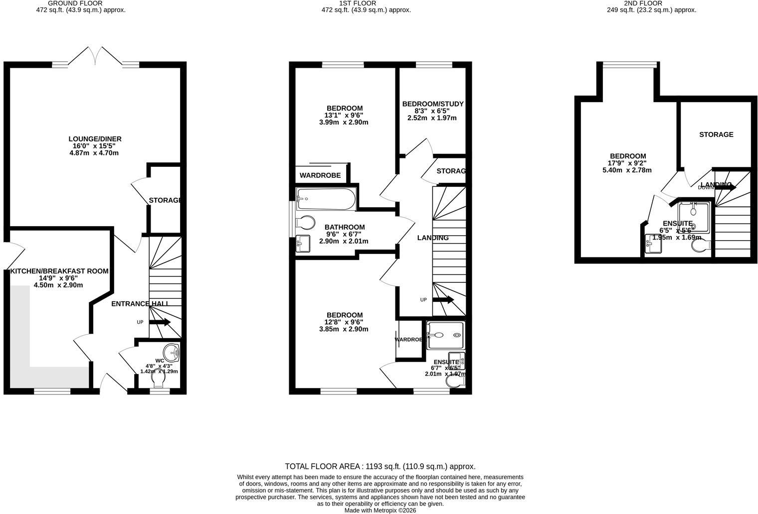 Bushey Mill Lane, Bushey floorplan