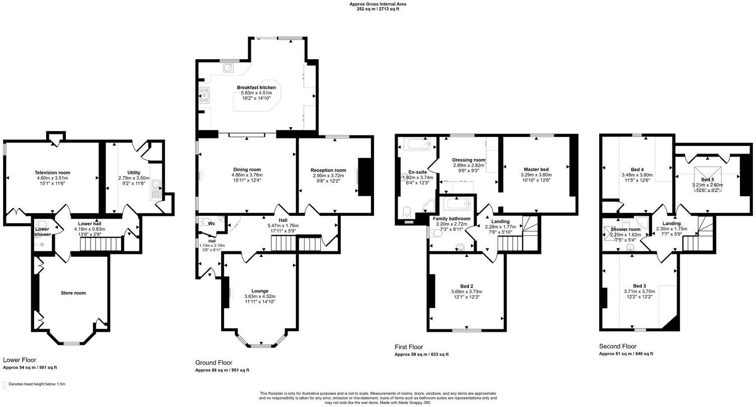 Hooley Range, Heaton Moor SK4 4HU floorplan