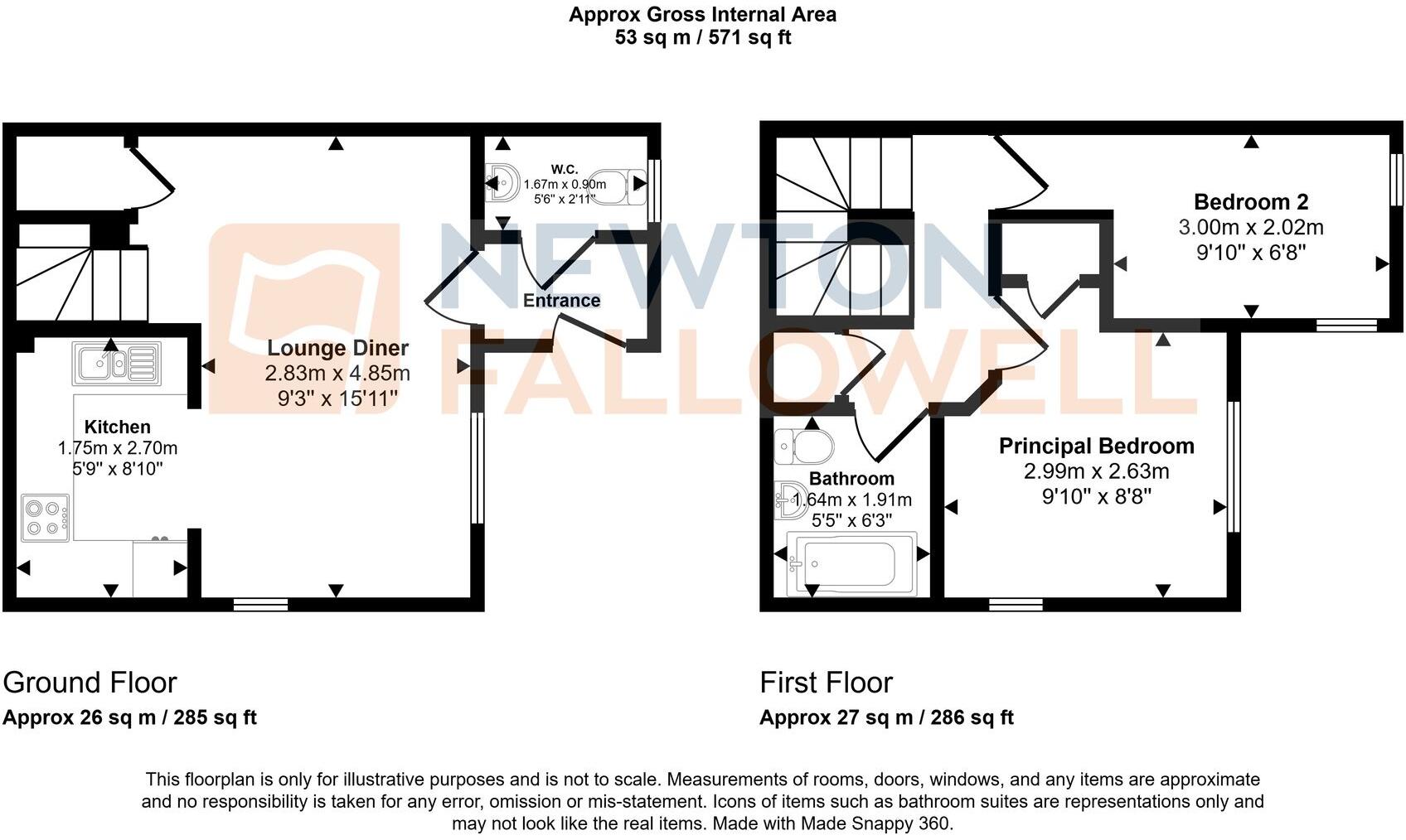 Badger Lane, Bourne, PE10 floorplan