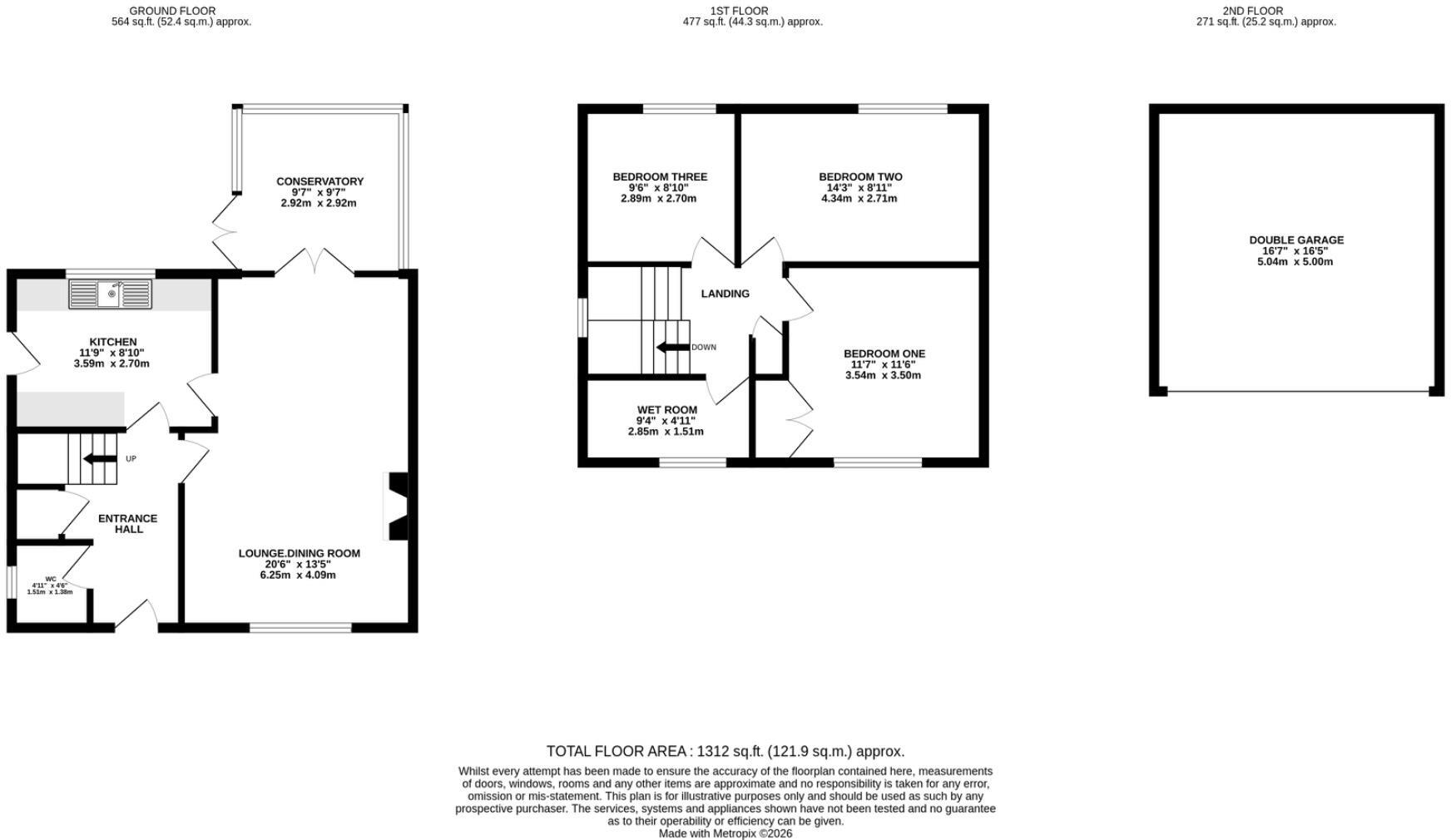 Woodlands Way, Tarporley floorplan