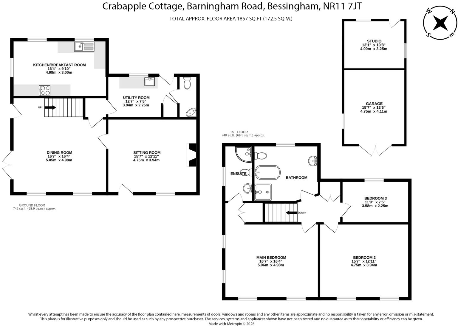 North Barningham Road, Bessingham, Norwich, Norfolk, NR11 floorplan