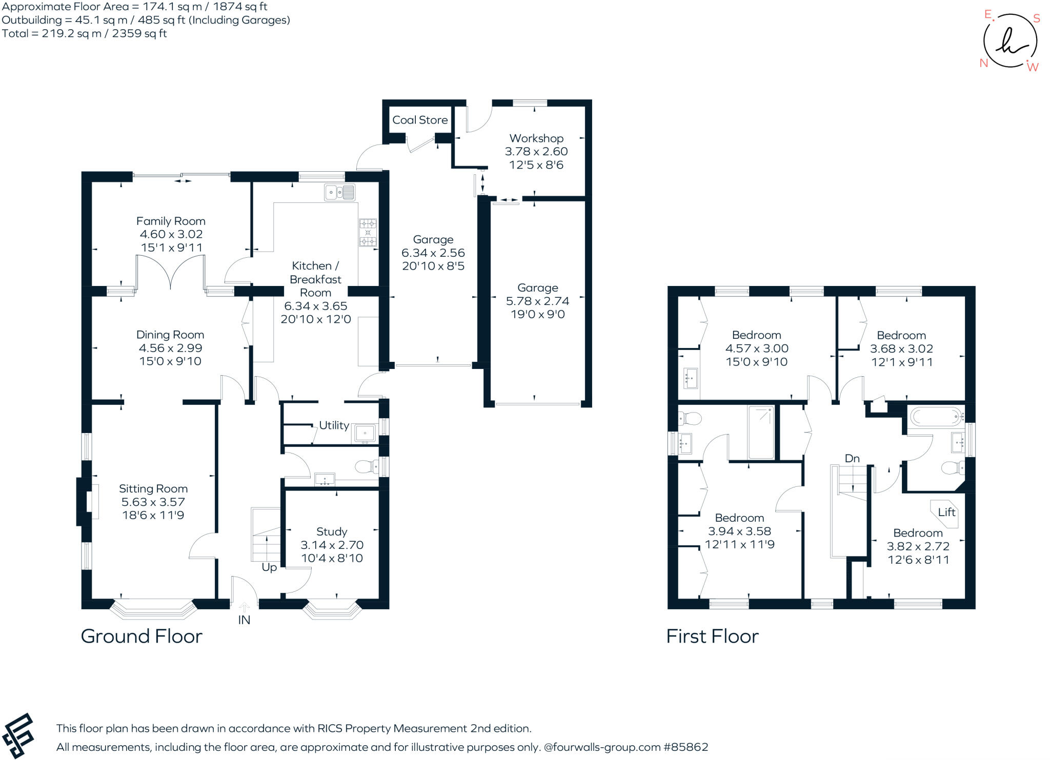 Moat Drive, Prestwood, HP16 floorplan