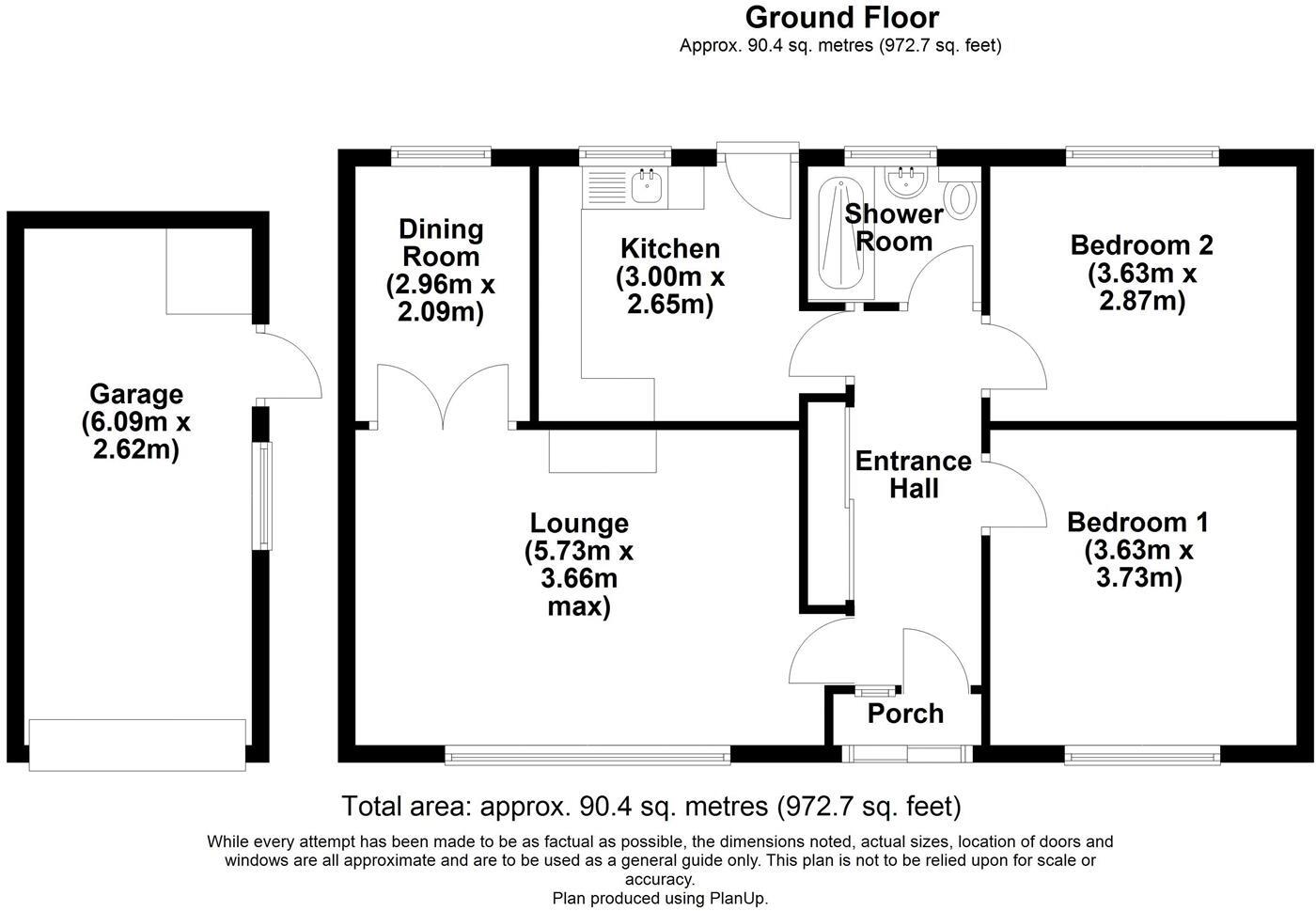 142 Granson Way, Washingborough, Lincoln floorplan