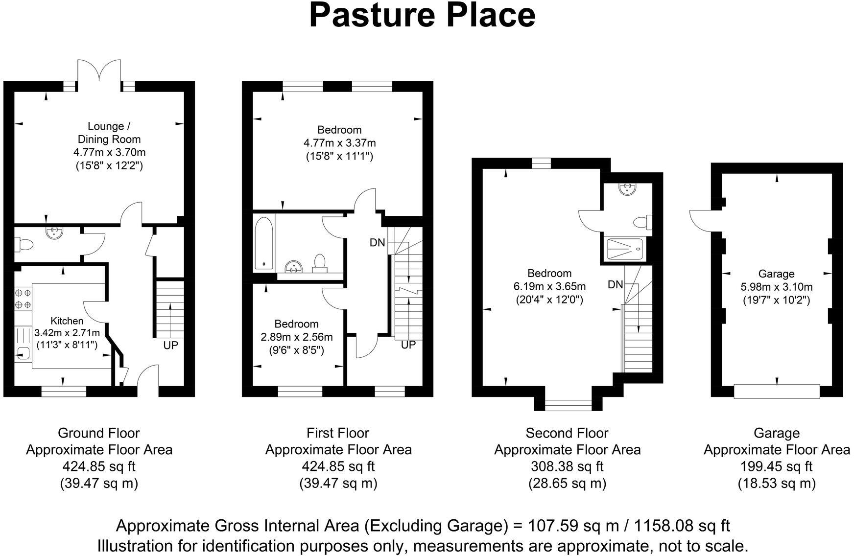 Pasture Place, Ridgewood, TN22 floorplan