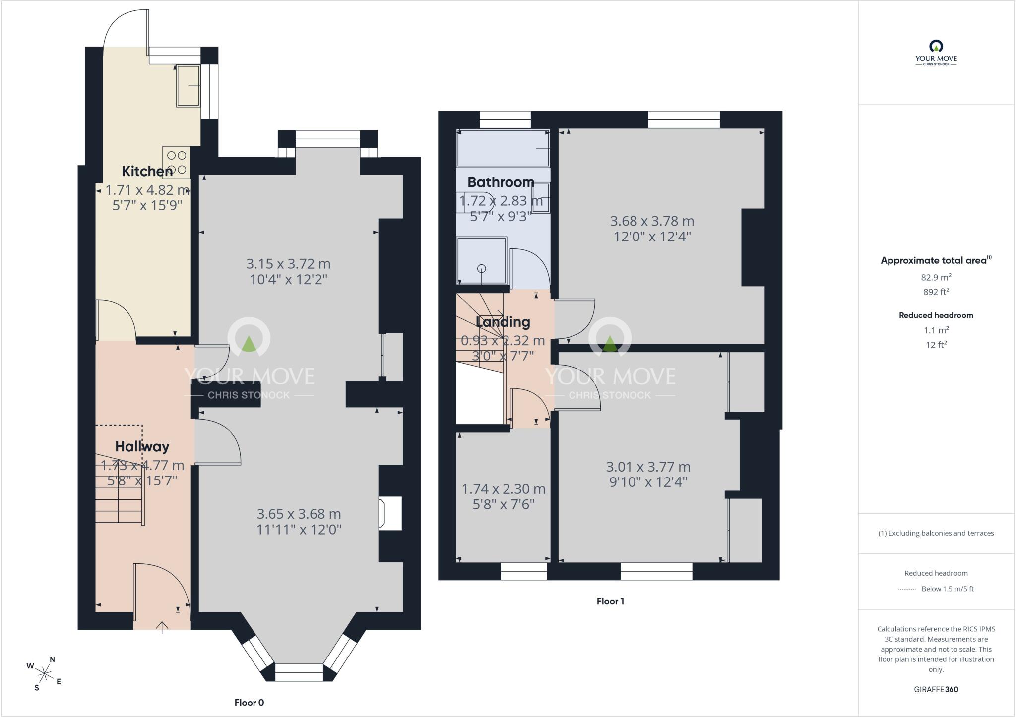 Windsor Gardens, Whitley Bay, Tyne and Wear, NE26 floorplan