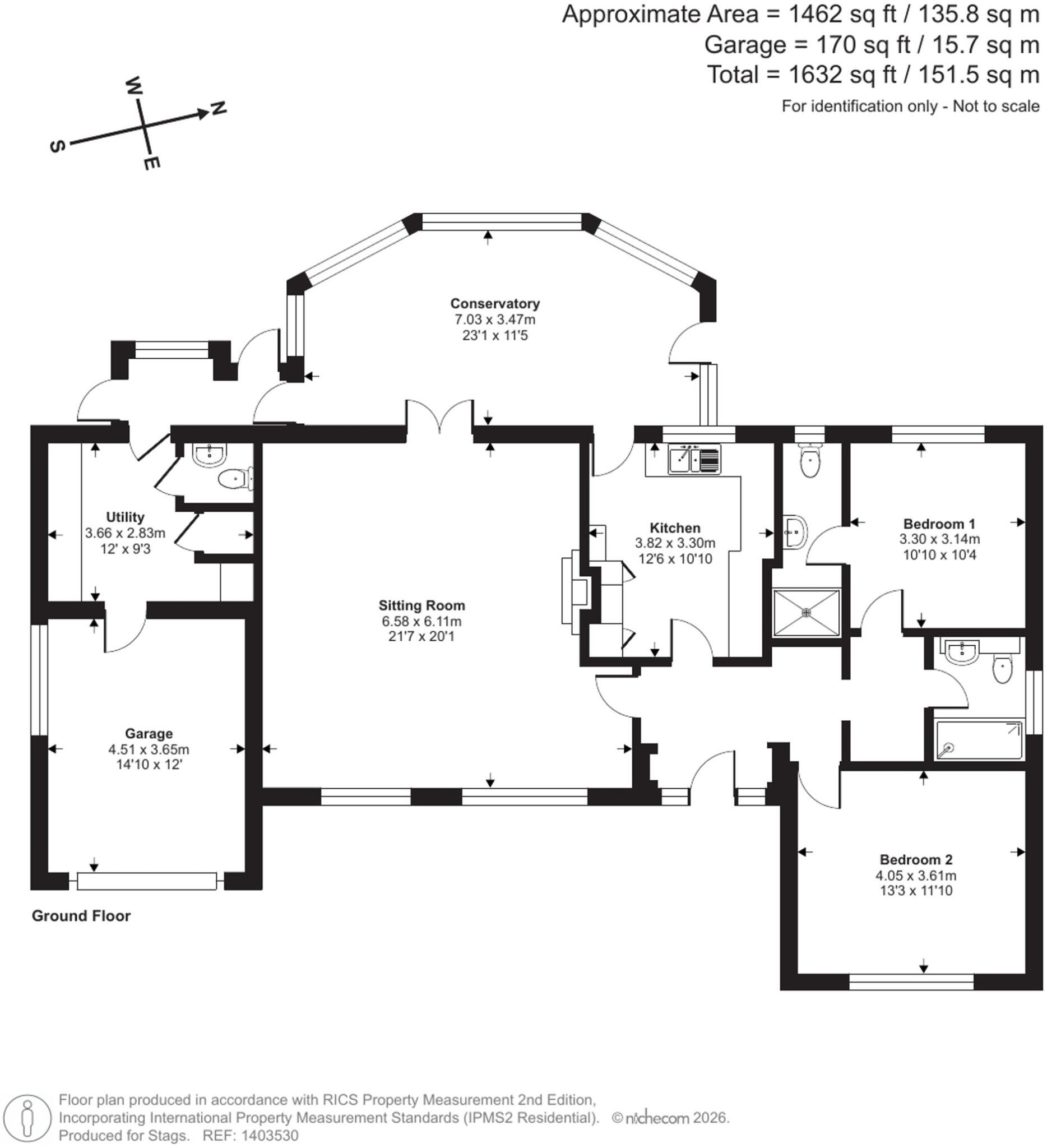 Holywell Lake, Wellington, TA21 floorplan