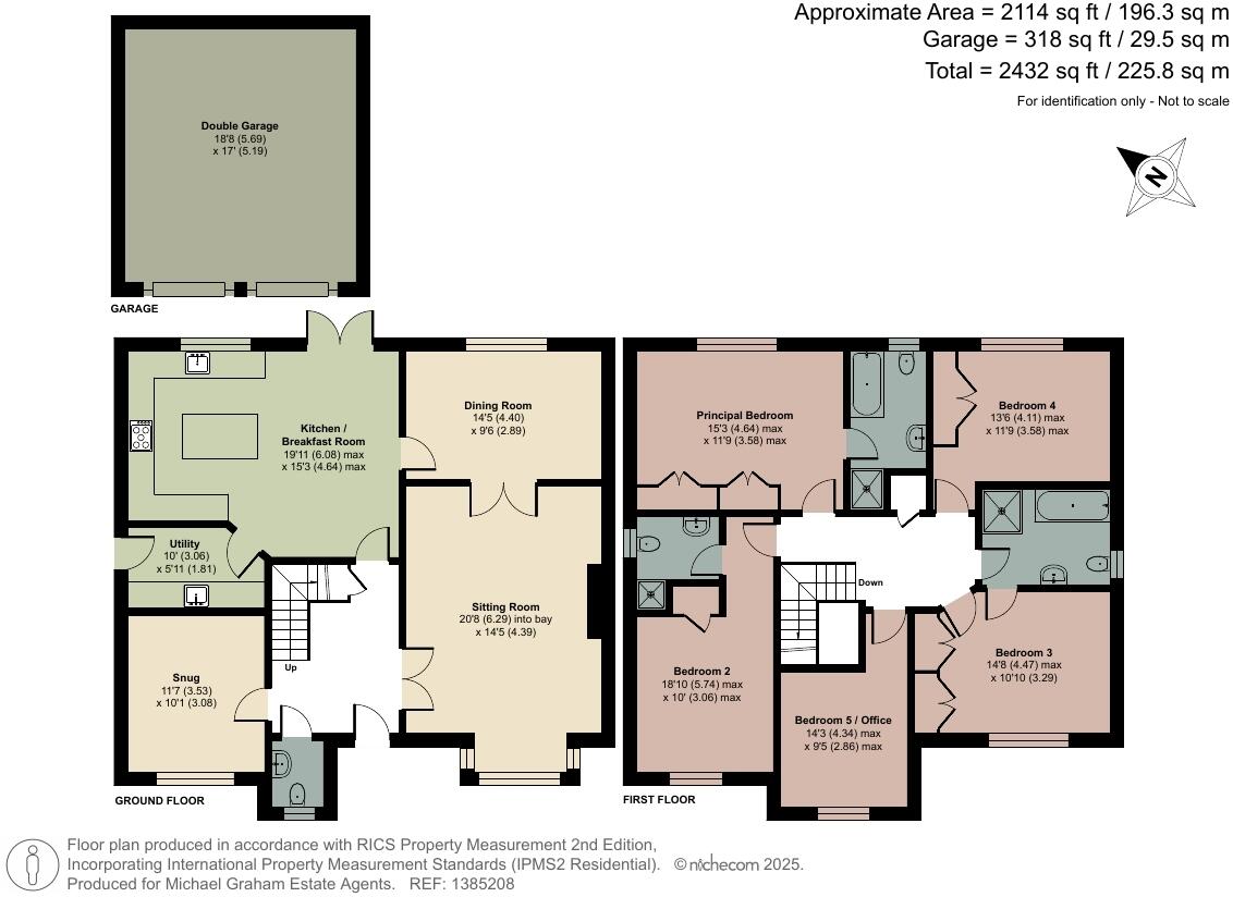 Duncan Grove, Shenley Church End, Milton Keynes, Buckinghamshire, MK5 floorplan