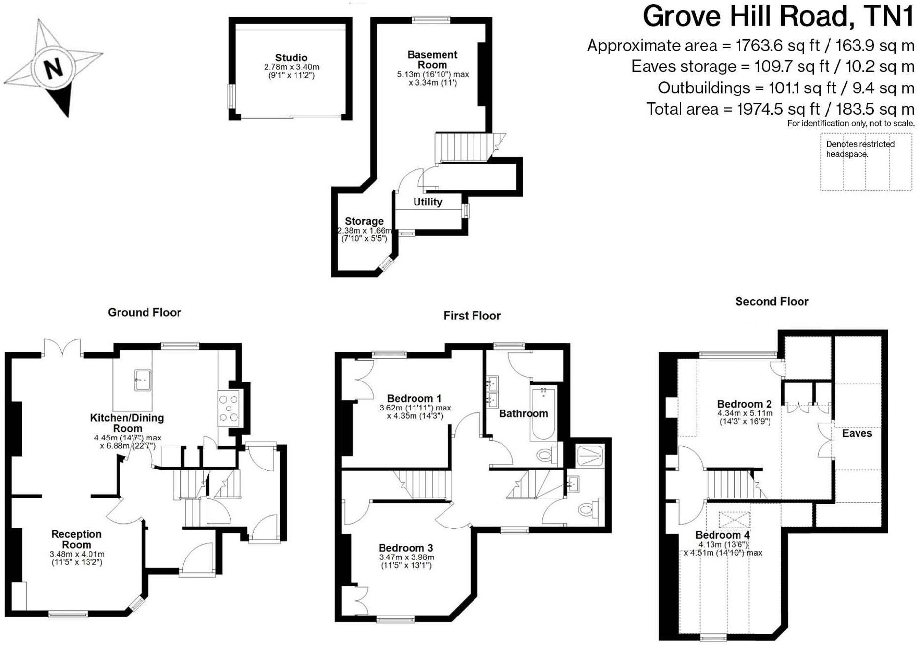 Grove Hill Road, Tunbridge Wells, TN1 floorplan