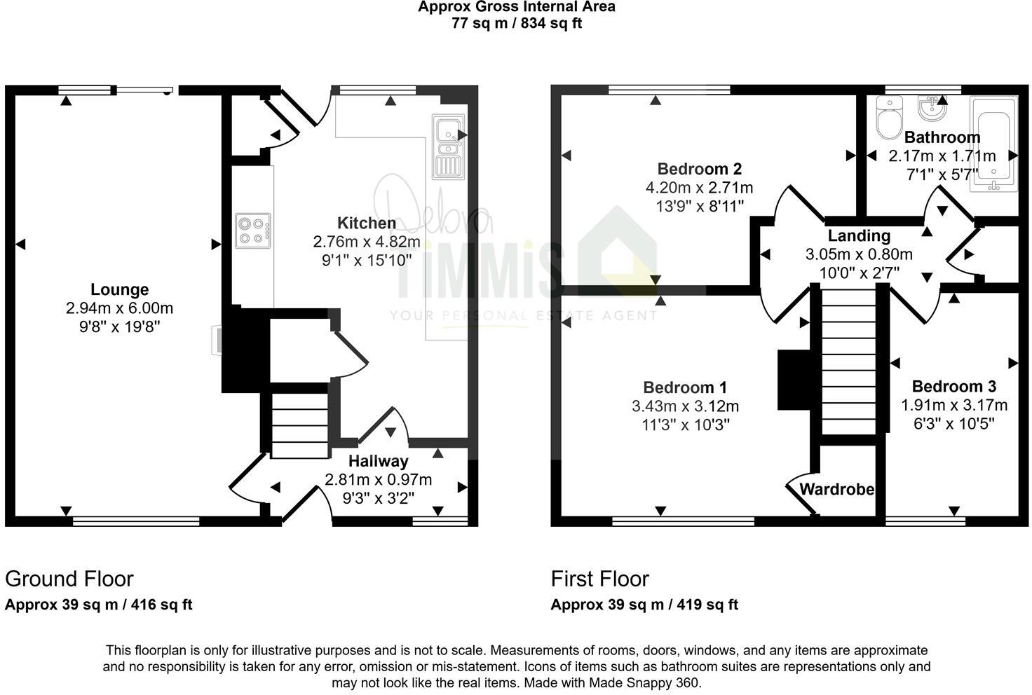 Hillside Road, Stoke-On-Trent floorplan