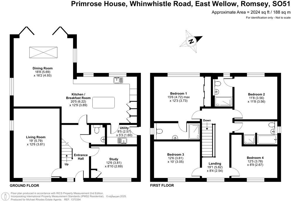 Whinwhistle Road, East Wellow, Romsey, Hampshire floorplan