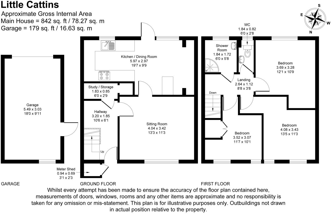 Little Cattins, Harlow, Essex, CM19 floorplan