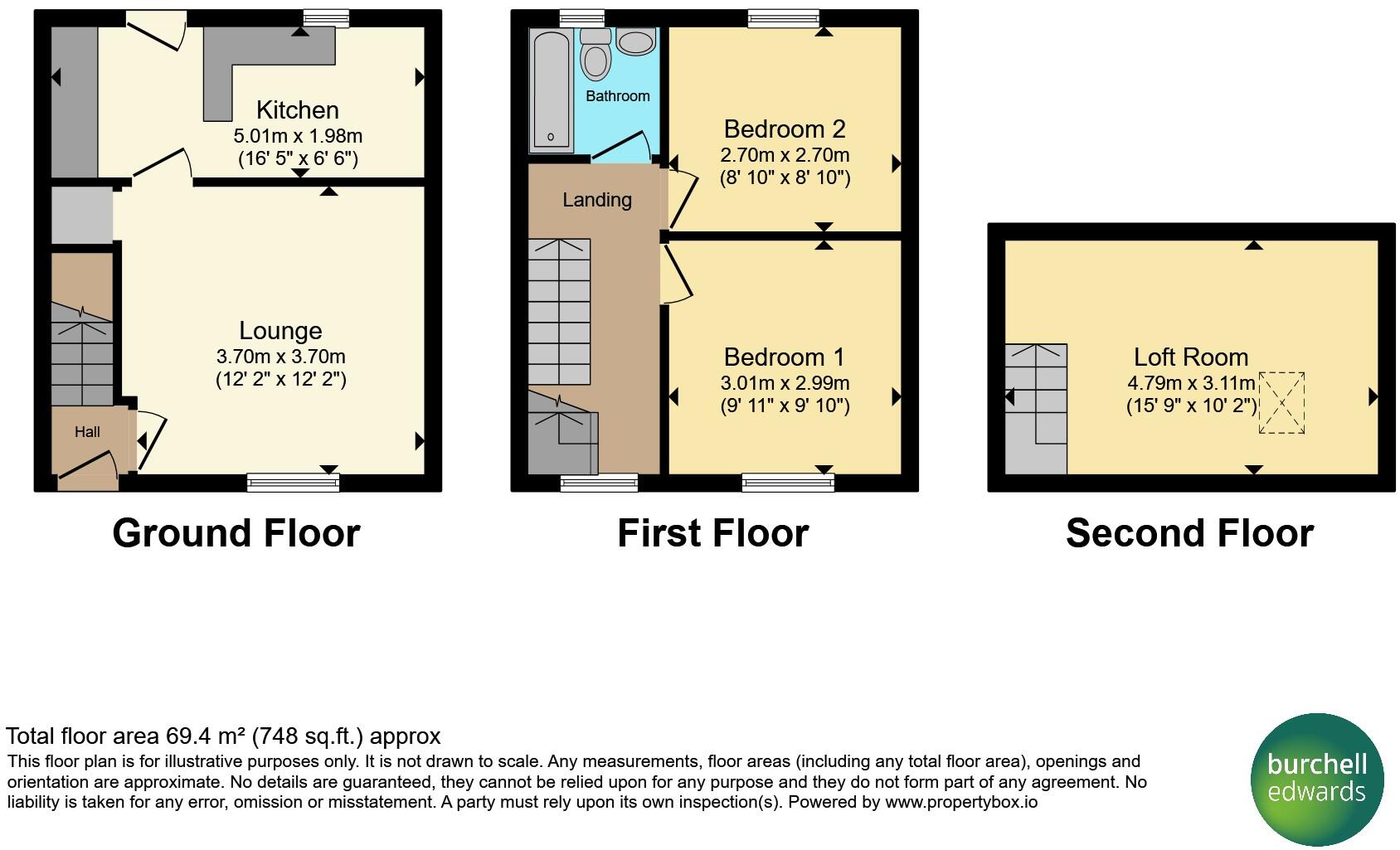 Loeless Road, BIRMINGHAM floorplan