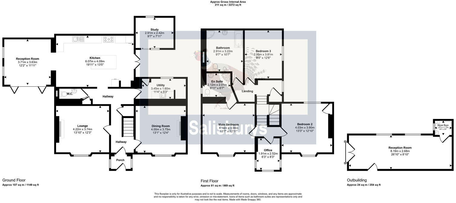 2 Rock Park, Tavistock, PL19 floorplan