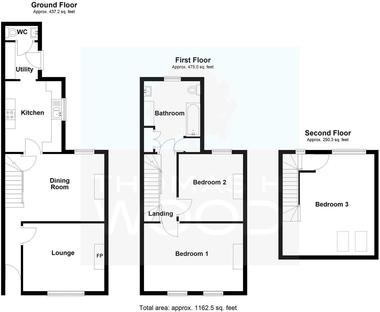 Queen Street, Tongwynlais floorplan